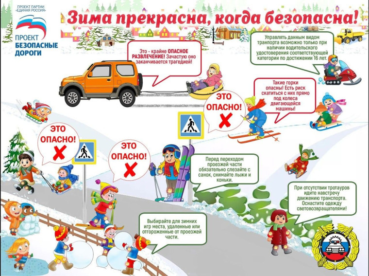 Правила дорожного движения. ЗИМА.