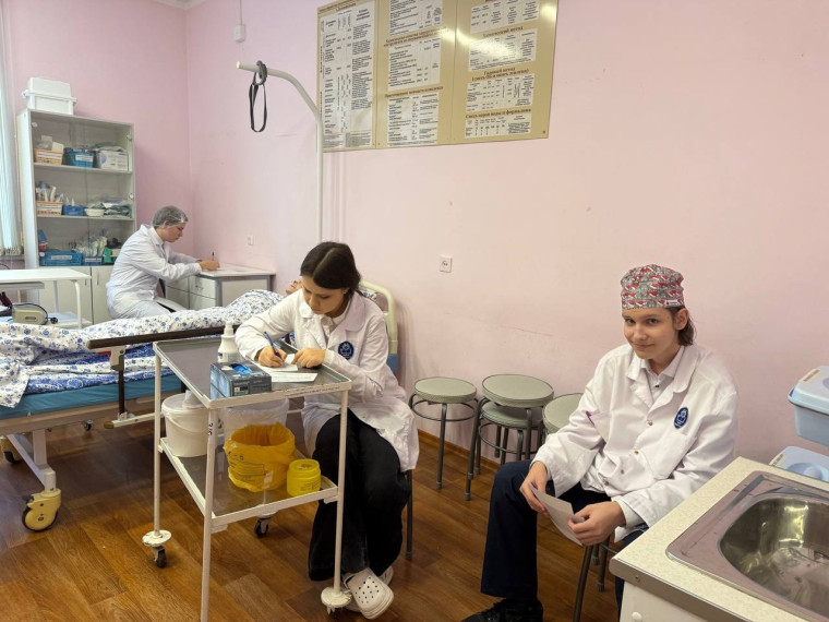 Медицинские классы. Экзамен сдан..